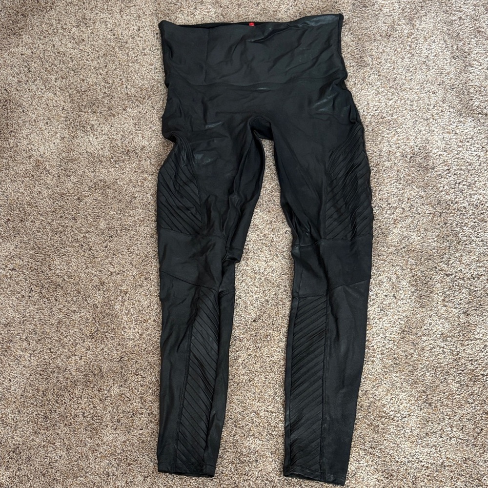 Spanx Women's Black High-Waisted Leggings